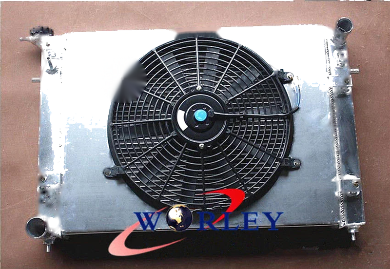 Holden Commodore V6 Aluminum Radiator & Shroud Fan (VG-VS)