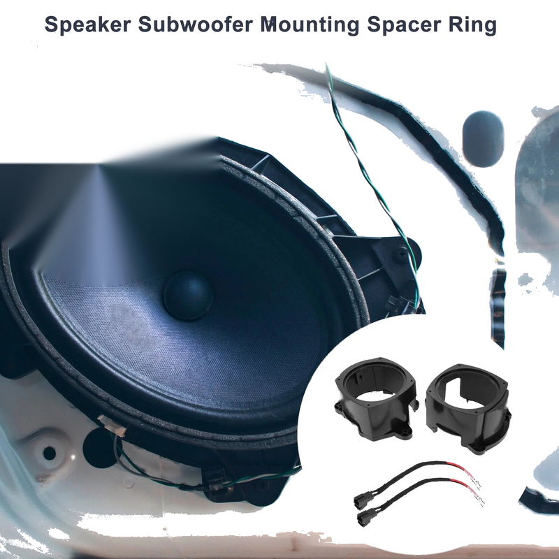 Buick 4-Inch 2 x Speaker Spacer Ring Tweeter Adaptor