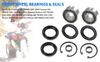 Honda Foreman Rubicon 500 Front Wheel Bearings Seals Kit (2005–2014)