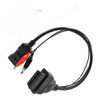Cfmoto Motorcycle 3 Pin to 16 Pin OBD2 Diagnostic Cable Adapter