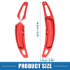 Porsche Cayenne Red Steering Wheel Shift Paddle Covers (Set of 2)