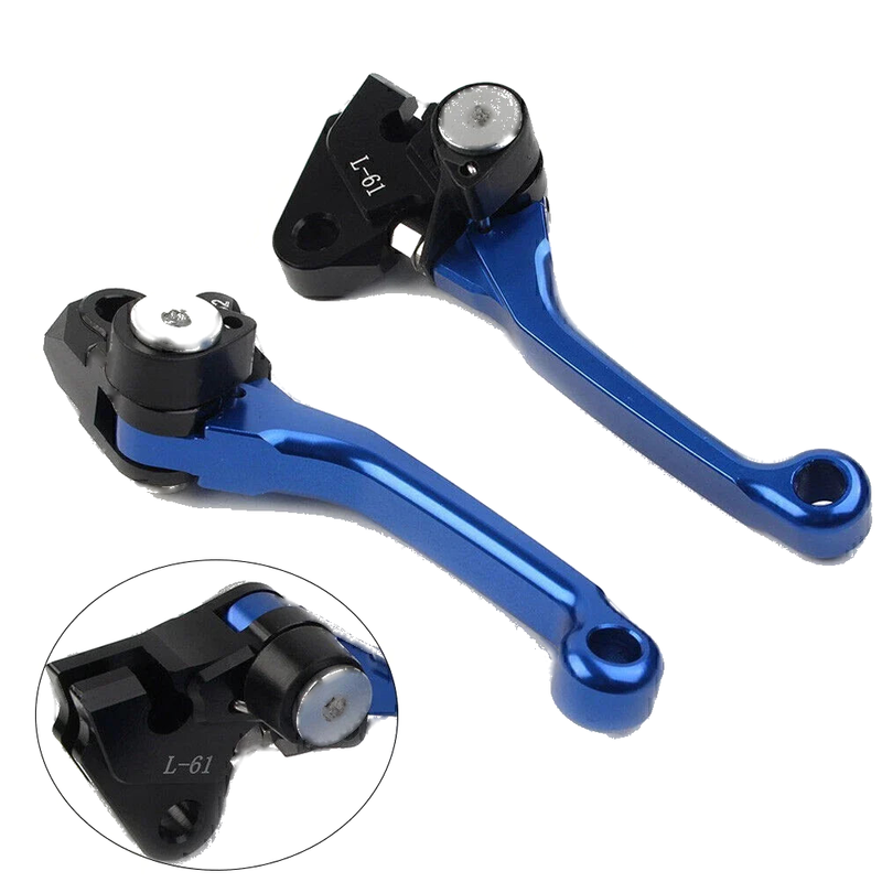 Kawasaki KX450F Dirt Clutch Brake Levers  BLUE (2006-2012)