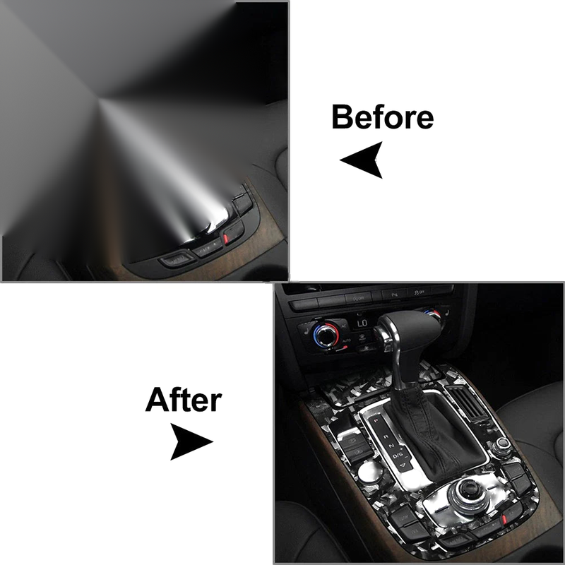 Audi A4 S4 A5 S5 Center Console Gear Shift Panel Cover Trim (2008-2016)