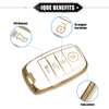 Kia Forte Koup, Optima 4 x Button Key Fob Shell Cover (2010-2019)