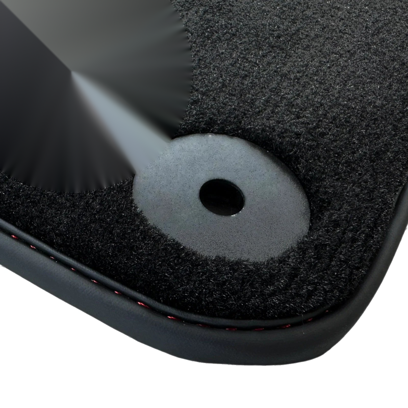 Porsche Cayenne Custom Black Carpet Floor Mats (2018-2023)