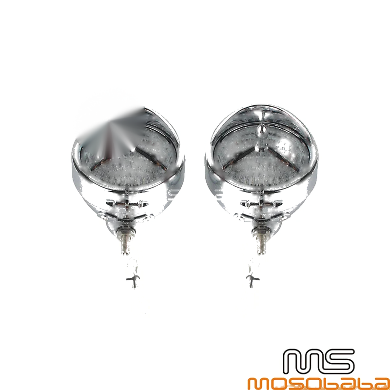 Harley Street Glide, Road King 4.5" Front Brim Trim Cover Fog Lights