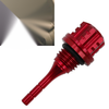 GY6 BWS 125CC Red Oil Level Gauge Dipstick Plug