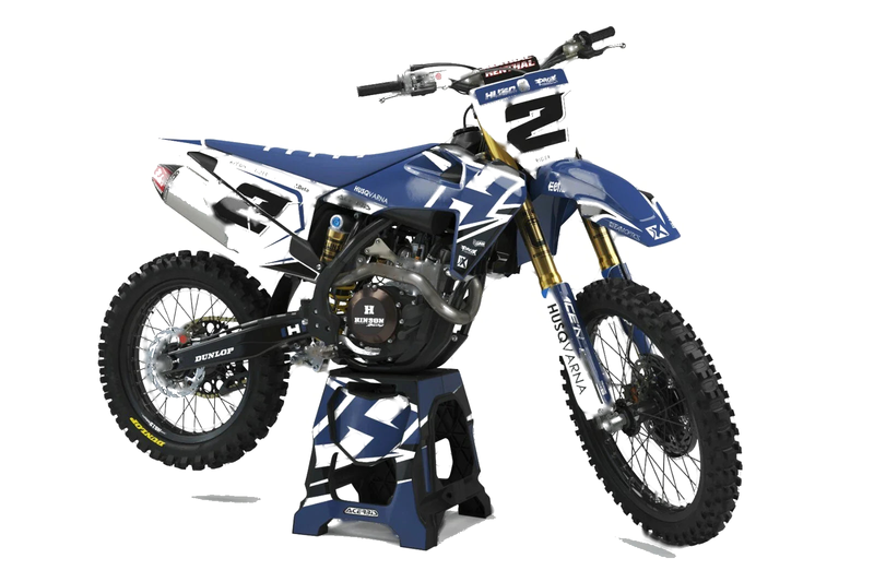 Husqvarna TC 85 Custom Graphic Kit ZONE Style (2018-2020)