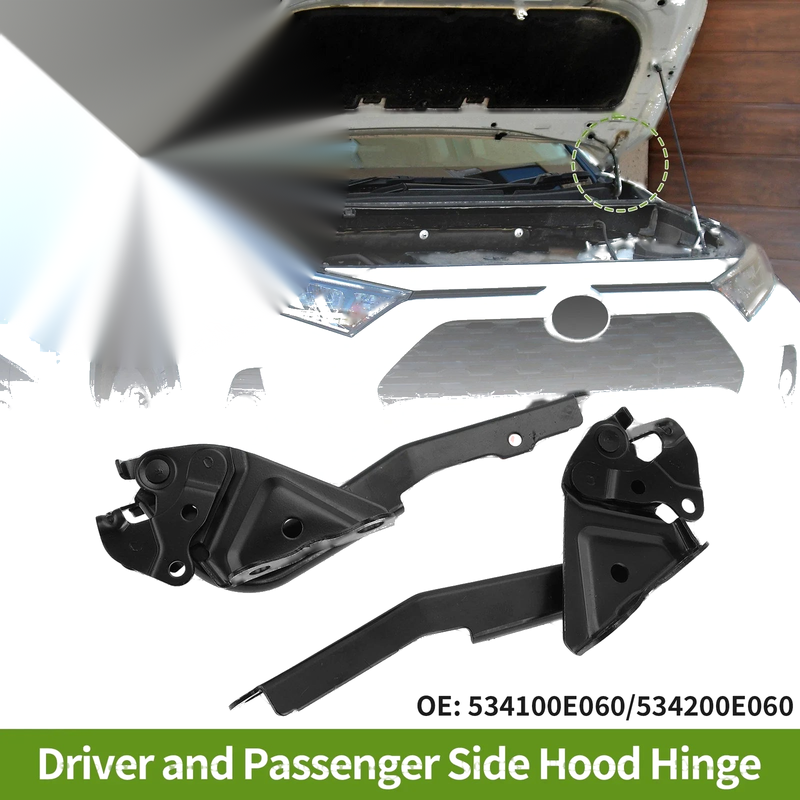 Toyota Highlander Hood Hinges 1 Pair Front Bonnet Bracket (2008–2013)