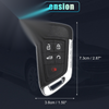 Chevrolet 5 Button Key Fob Case Keyless Entry Remote Shell
