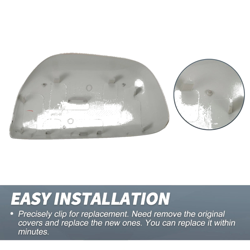 Toyota RAV4 Right Side Car Mirror Cover Cap Gray (2006-2009)