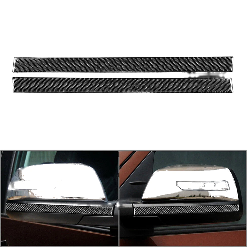 Toyota Tundra Carbon Fiber Rearview Mirror Anti-Scratch Strip (2014-2021)