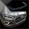 Audi A4 S4 B9 B9.5 Front Bumper Lip Spoiler Splitter (2019-2023)