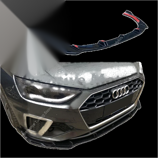 Audi A4 S4 B9 B9.5 Front Bumper Lip Spoiler Splitter (2019-2023)