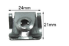 Yamaha R1 Tornillos Inoxidable Clip Dzus Pozi (2007–2008)