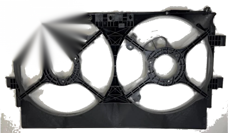Mitsubishi Lancer Cooling Dual Fan Shroud (2002–2017)
