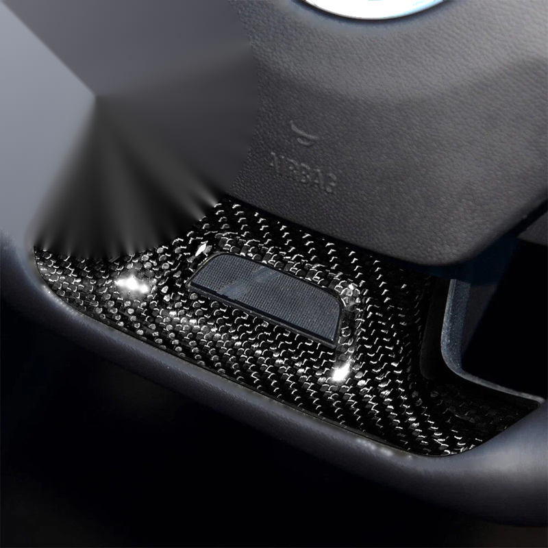 Chevrolet Camaro Carbon Fiber Steering Wheel Lower Cover Trim (2016-2023)