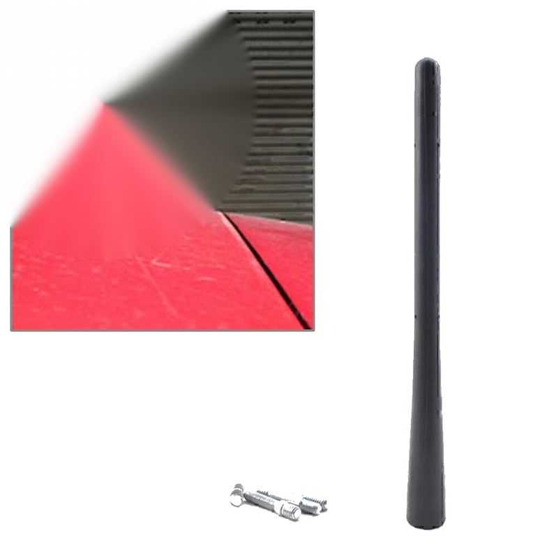 Car AM / FM Radio - Black 17CM Universal Aerial Antenna Mast