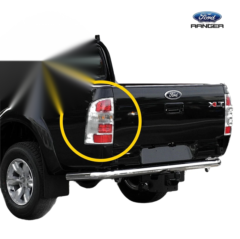 Ford Ranger Rear Taillight Lamp Set with Bulbs (2008-2011)