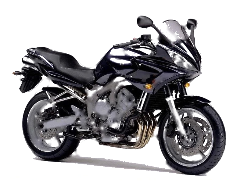 Yamaha Fazer FZ6 Aluminum Black Screw Clip Kit (2004–2006)