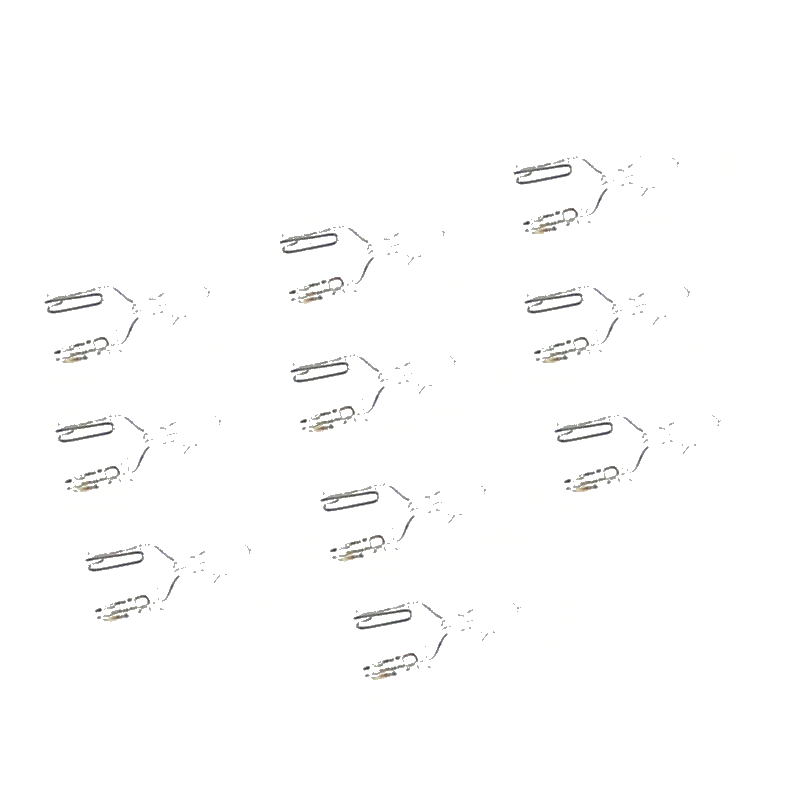 Instrument Panel Dash Lights 10 x T10 168 194 White Halogen Bulbs