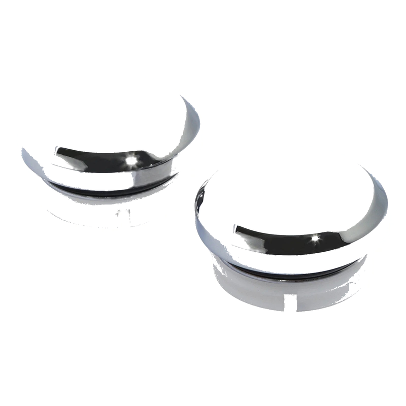 Harley Sportster S Chrome Swing Arm Pivot Covers (2021-2024)