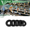 Make Model Oil Seal 25x50x10mm NBR Rubber Black