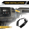 Toyota Tundra Carbon Fiber Pattern A/C Air Outlet Cover Trims (2014–2021)