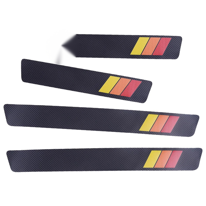 Toyota Highlander, RAV4, Camry 4pcs Door Sill Trim Stickers (2015-2023)