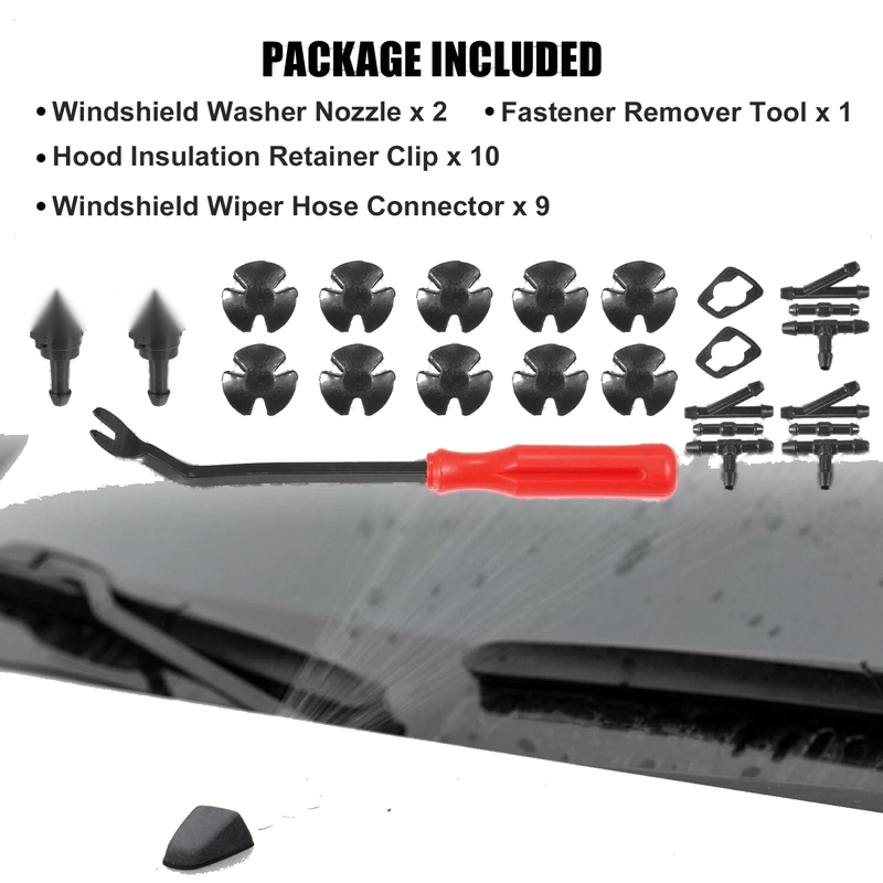 Dodge Neon 24 x Front Windshield Washer Nozzles (2000-2005)