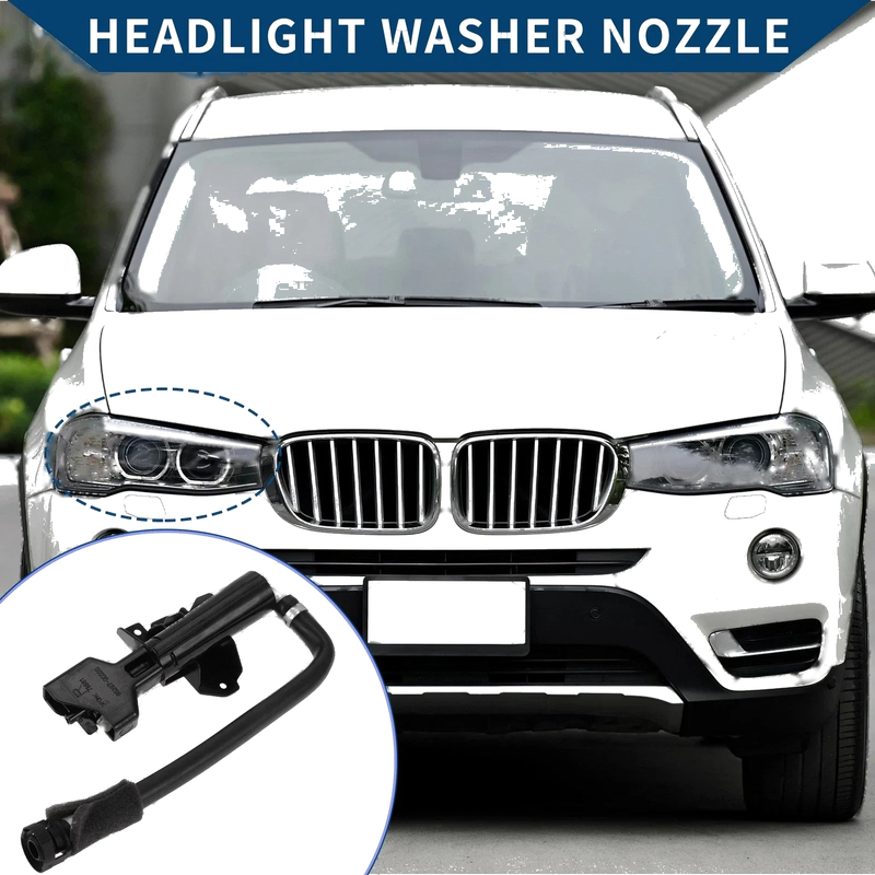 Toyota Sequoia Front Passenger Side Headlight Washer Nozzle