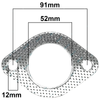 Nissan Skyline R31 6cyl RB30E 3.0L SOHC 1986~1990 Exhaust Pipe Flange Gasket
