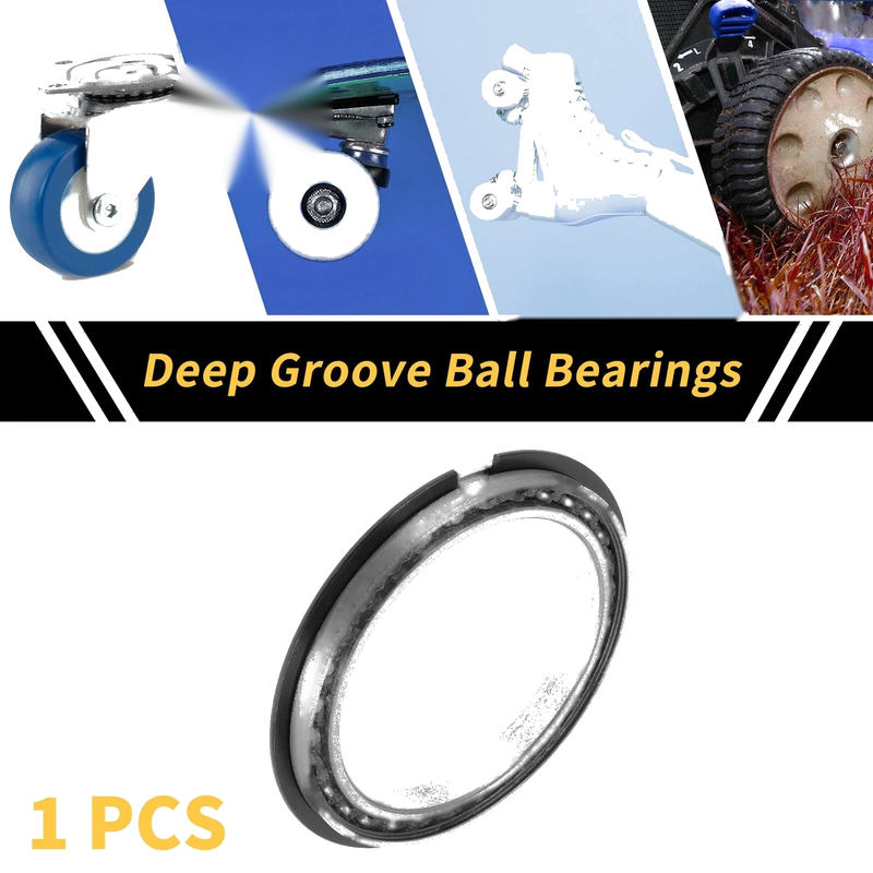 Scooter Skateboard Wheel Deep Groove Ball Bearings 75x95x10mm