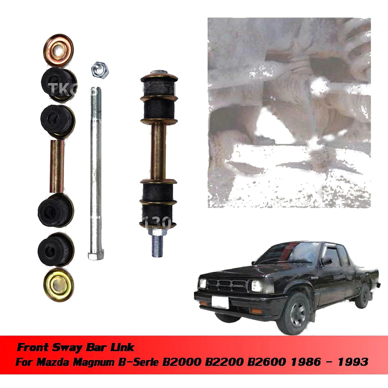 Mazda B-Series Bravo B2000 B2200 2 x Front Sway Bar Links (1986-1993)