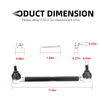 EZ-GO Cart Golf Steering Tie Rod End Shaft