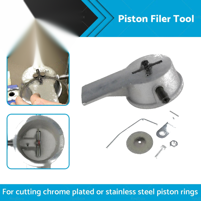 Filing Gaps - Rotate Gapping Grinder File Piston Ring Gap Filer Tool