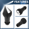 Citroen C3 (2002-2011) Plastic Faux Leather 5 Speed Gear Shift Knob