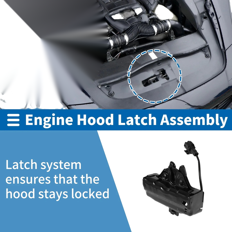 Toyota Land Cruiser Hood Latch Assembly (2008-2015)