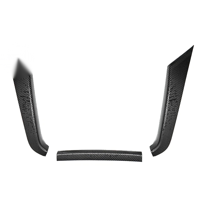 Nissan Altima 3 x Carbon Look Front Grille Racing Frame Cover Trim (2019-2022)