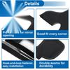 Ford Mustang (1994-2004) Black Gray Line Sun Visor Covers