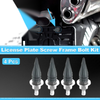 Universal Motorcycle M6 / 4pcs 5.4cm / License Plate Screws Cover