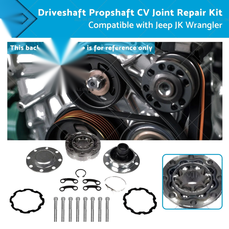 Jeep JK Wrangler Driveshaft CV Joint Repair Kit (2007-2018)