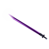 2 x Purple 20cm Adjustable Front Bumper Lip Splitter Strut Rod