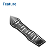 Kia Optima (2011-2013) Black Chrome Silver Tone Front Upper Bumper Grille