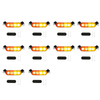 Truck Trailer Caravan 10x Amber/Red Clearance Lights