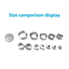 Woodworking Drill Bits 3mm-16mm Drill Stop Collar Set