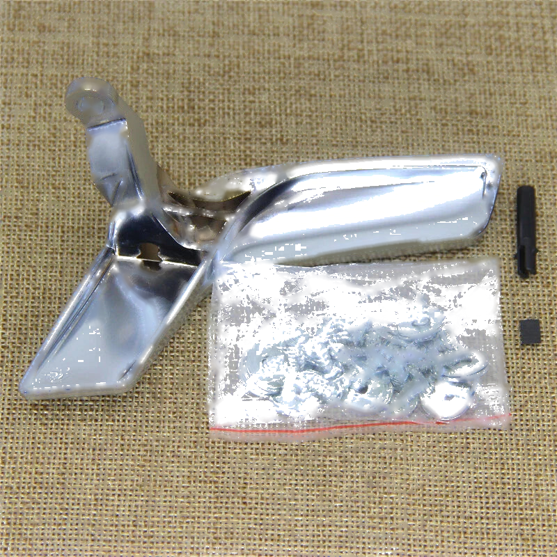 C250 / C300 Matte Silver Left Driver Door Handle Repair Kit (2007–2014)