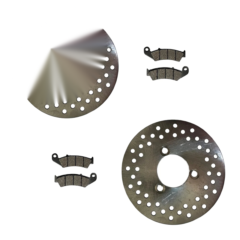 Honda TRX250R Fourtrax Front Disc Brake Rotors & Pads (1988–1989)