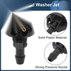 Nissan Frontier Windshield Washer Nozzle & Fluid Hose (2005-2023)