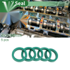 Make Model Oil Seal 20x26x5mm Rotary Shaft Seal TPU Green 5 pcs